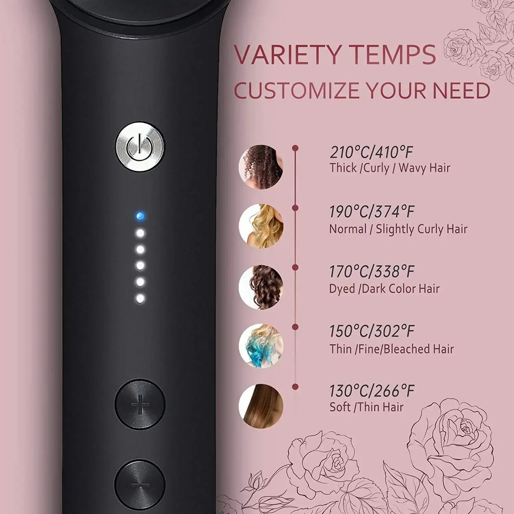 Hair Straightener Hot Comb -  Electric Hot Comb Hair Straightener