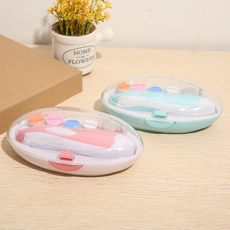 SIX-IN-ONE MULTI HEAD BABY NAIL TRIMMER